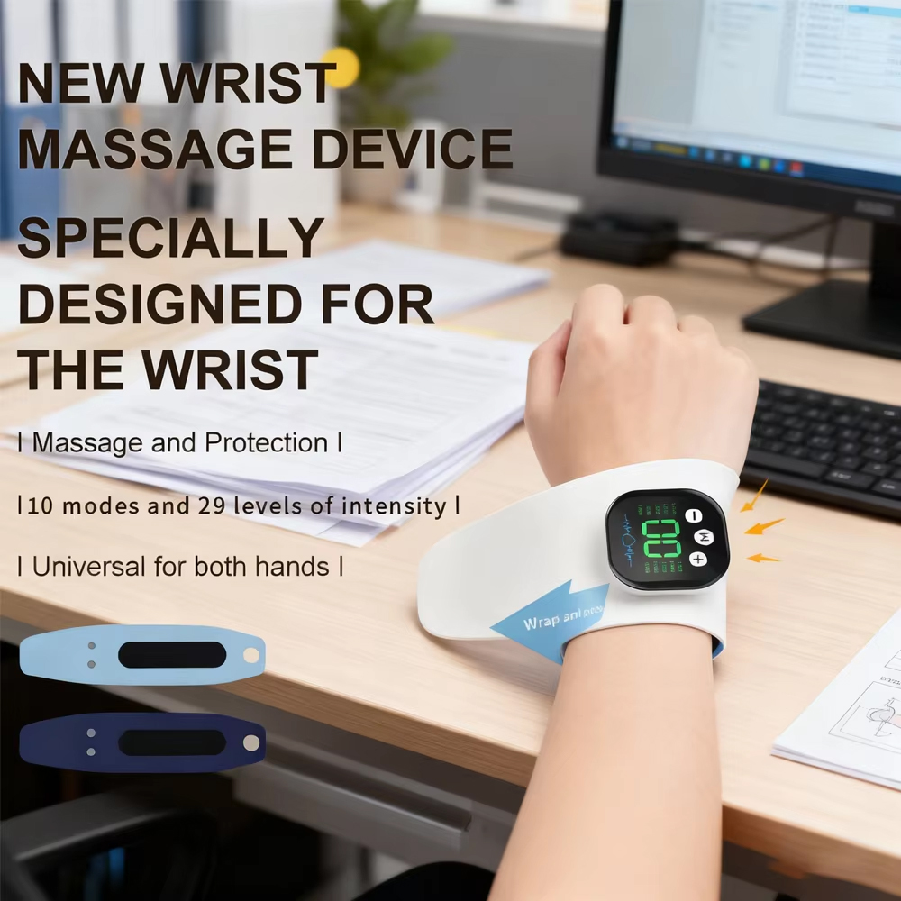 Wrist Wrap Support - Ems massageador elétrico de pulso e