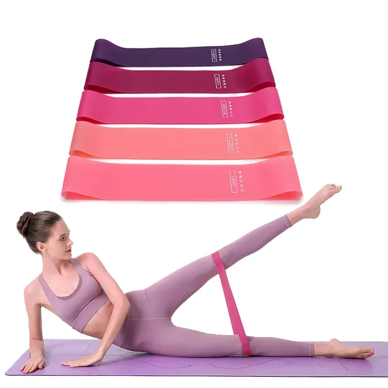 Crossfit Training Gear - Faixas de resistência de borracha portáteis,