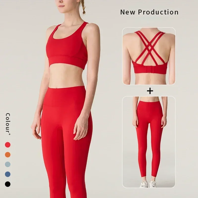 Crossfit Vest - Conjunto de Yoga Feminino de 2
