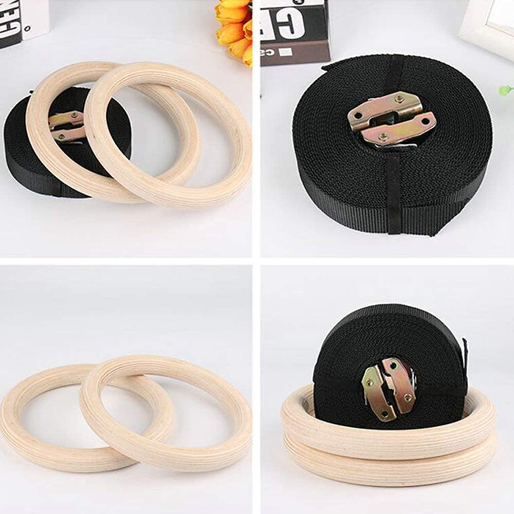 28/32mm anéis de ginástica de  - Gymnastic Ring Wood avaliação e preço