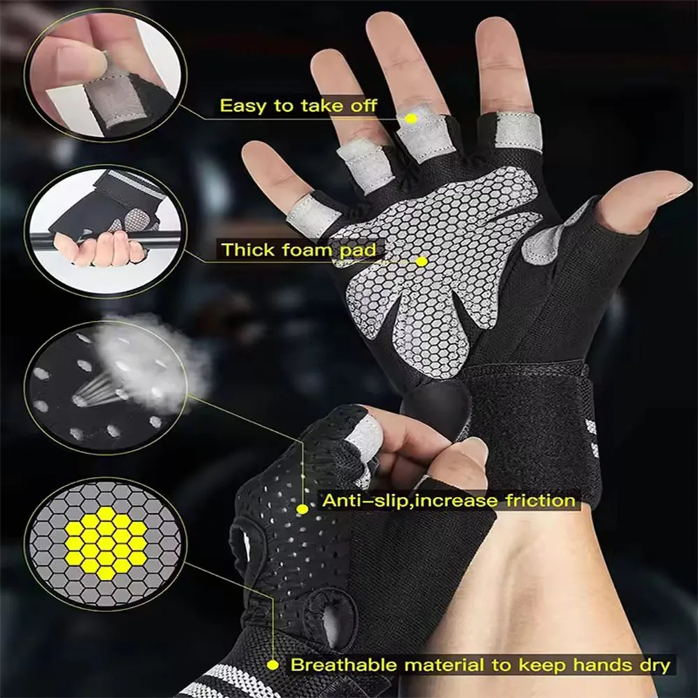 1 par de luvas de fitness de m - Crossfit Training Gear avaliação e preço