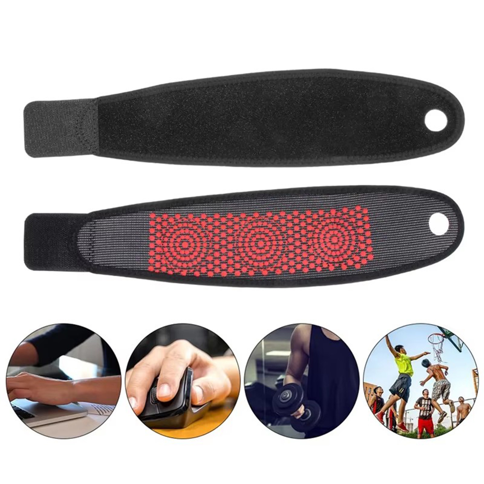 1/2 pçs auto-aquecimento cinta - Wrist Wrap Support avaliação e preço