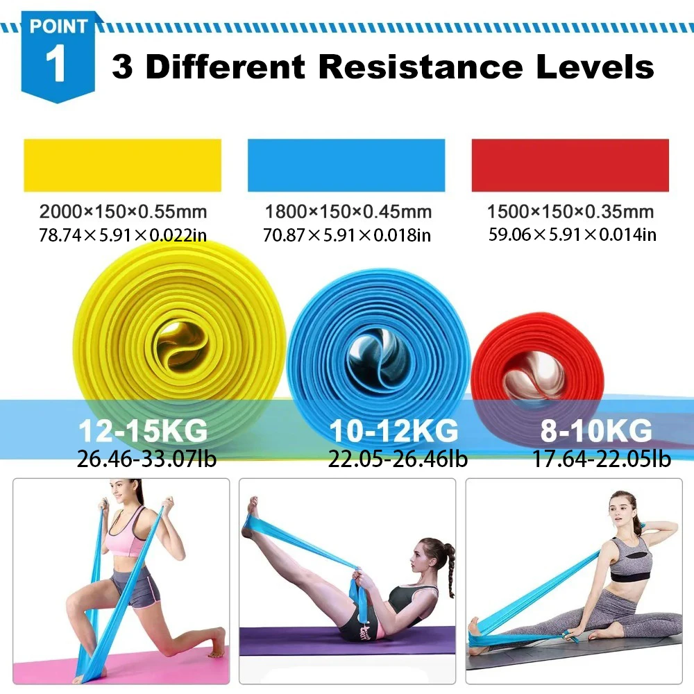 4 pçs/set elástico faixas de f - Crossfit Training Gear avaliação e preço
